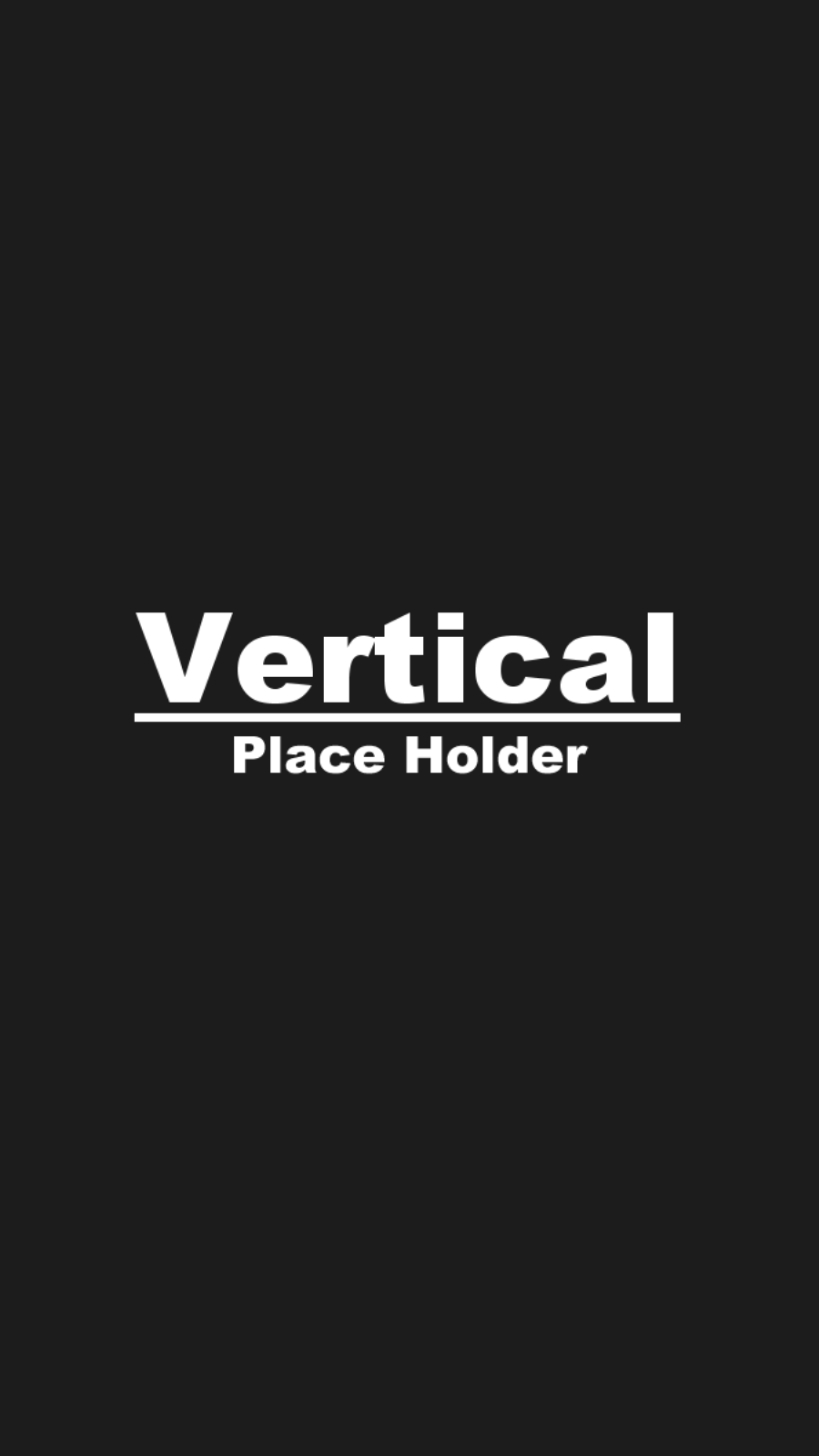 Veritcalplaceholder
